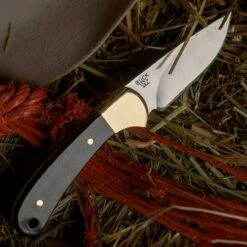 Buck Knives Buck 113 Ranger Skinner - Ebony Wood (3.1" Satin) Blk Sheath 0113BRS -Knifeworks Sales Shop 0113BRS B 11 12369.1637092520