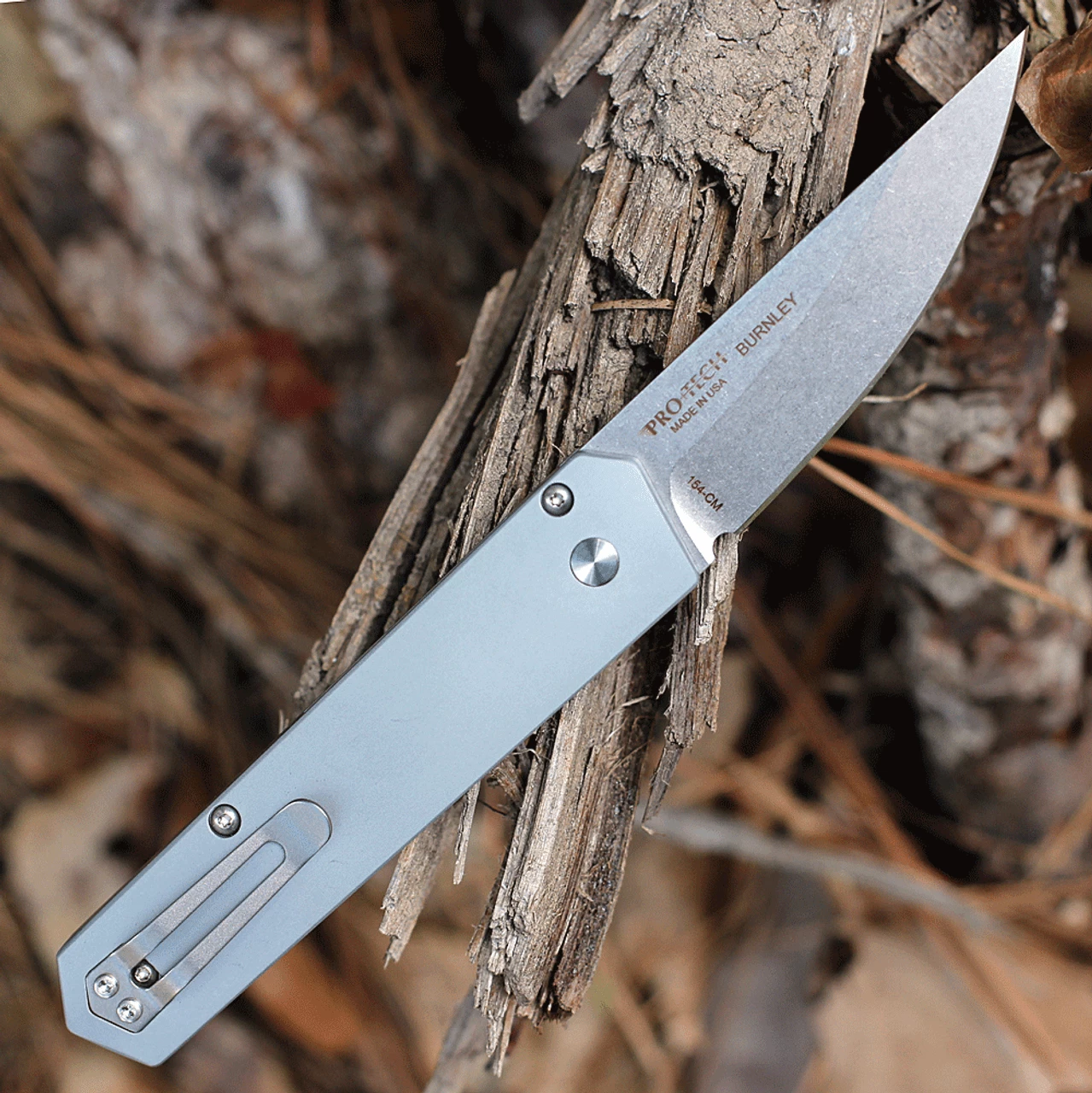 Boker Plus USA Kwaiken Compact Automatic Gray Alum (3" 154CM SW) 01BO253 2 Boker Plus USA Kwaiken Compact Automatic Gray Alum (3" 154CM SW) 01BO253 - Image 2