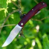 Boker Plus 01BO069 Slack, 3.2" VG-10 Plain Blade, Cocobolo Handle