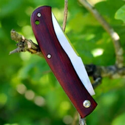 Boker Plus 01BO069 Slack, 3.2" VG-10 Plain Blade, Cocobolo Handle -Knifeworks Sales Shop 01bo069 1 58194.1566586183