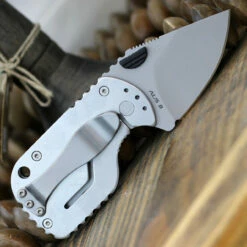 Boker Plus CLB Subcom Folding Knife 01BO589, 1-7/8" AUS-8 Satin Plain Blade, Black FRN Handle -Knifeworks Sales Shop 01bo589 03820.1646923743