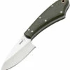 Boker Plus 02BO008 Easedrop, 3" AUS-8 Plain Blade, Green G-10 Handle