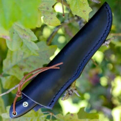 Boker Magnum Trail, 3.25" Satin Finish 440A Stainless Drop Point Blade, Black Micarta Handle -Knifeworks Sales Shop 02sc099.3 36871.1566586069