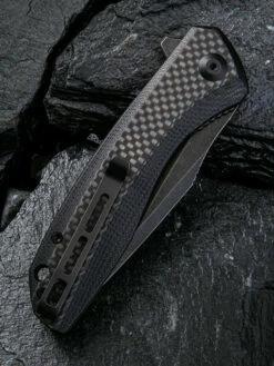 CIVIVI Baklash-Blk G10 W/ CF (3.50" BW 9Cr18MoV) C801I -Knifeworks Sales Shop 1 191125152546 35013.1674840012
