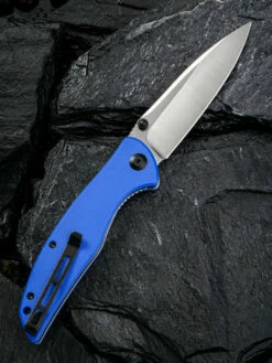 CIVIVI Governor-Blue G10 (3.86" Satin D2) C911B -Knifeworks Sales Shop 1 191125154448 63626.1674839089