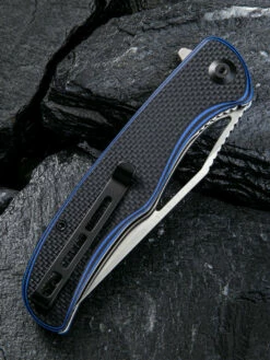 CIVIVI Shredder-Blk/Blue G10 (3.70" Satin D2) C912A -Knifeworks Sales Shop 1 191125155355 17471.1674844230