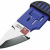 Al Mar Stinger Keychain AMK1001BKBL, 1.3" D2 Plain Blade, PP + TPR Handle-Blue