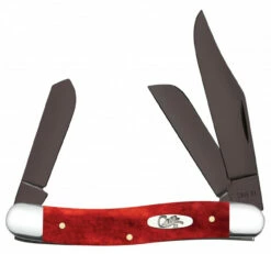 Case Stockman 10893 Smooth Old Red Bone Handle W/PVD Coated Blades (6347 SS)
