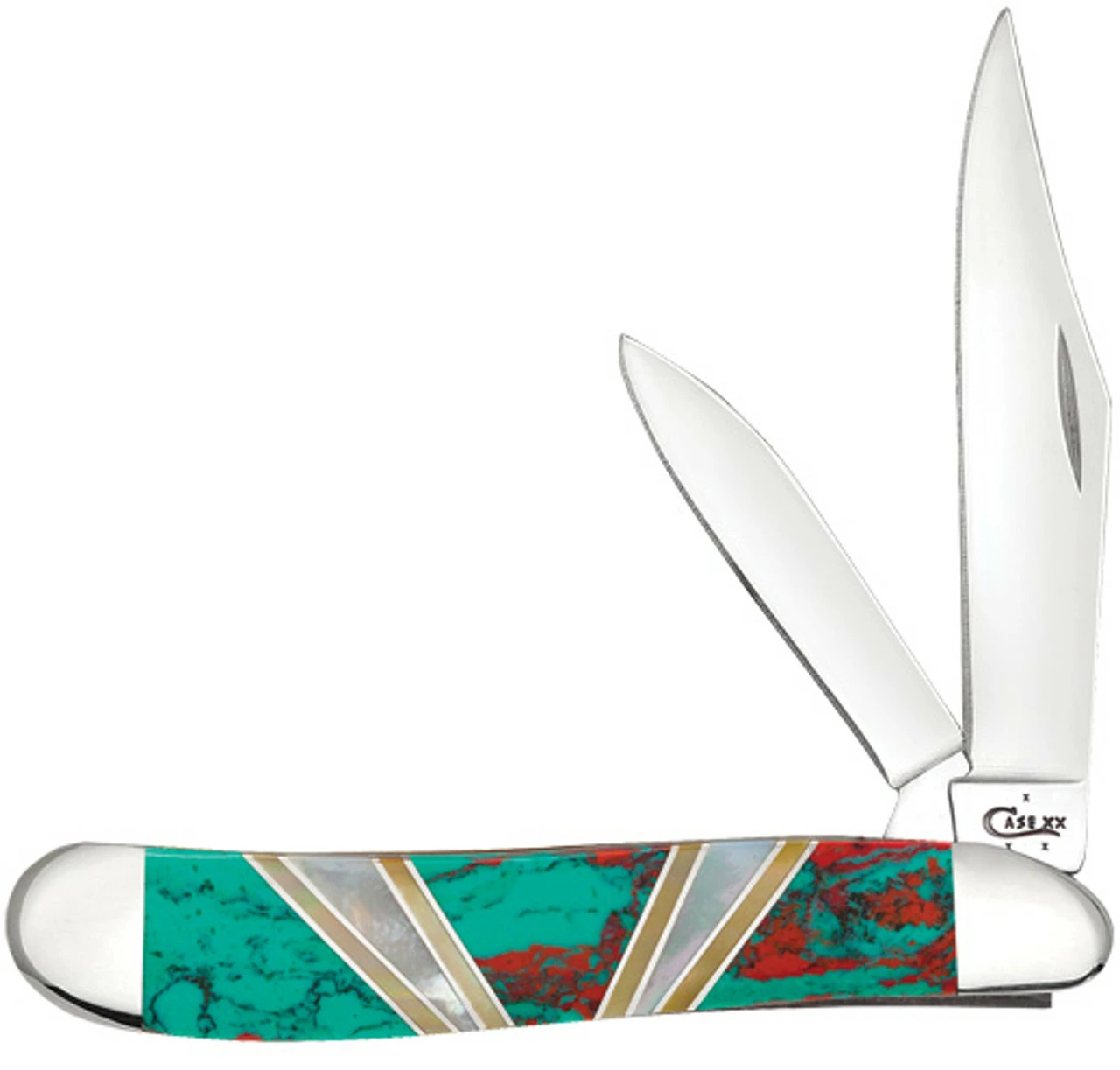 Case 11143 Peanut, Exotic Crimson Cuprite Stone Handle (EX220 SS) 1 Case 11143 Peanut, Exotic Crimson Cuprite Stone Handle (EX220 SS)