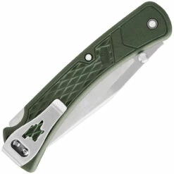 Buck Knives Buck 112 Slim Ranger Select Lock Back BU112ODS2, 3" 420HC Plain Blade, O.D. Green Nylon Handle -Knifeworks Sales Shop 112 Slim Select Lockback OD 2 09768.1587758476