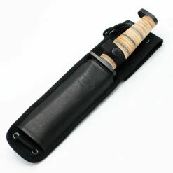 Buck Knives Buck 119BRS1 Brahma, 6" 420HC Plain Blade, Leather/Micarta Handle -Knifeworks Sales Shop 119brs1.2 79559.1566585925