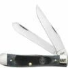 Case 17716 US Navy Trapper, Sawcut Jigged Gray Bone Handle (6254 SS)