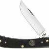 Case 17719 US Navy Sodbuster Jr., Sawcut Jigged Gray Bone Handle (6137 SS)