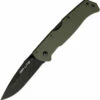 Cold Steel Air Lite Drop Point - OD G10 (3.5" AUS10A) CS26WDODBK