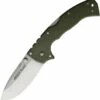 Cold Steel 4 Max Scout Folder - OD Griv-Ex (4" AUS-10A) CS62RQODSW