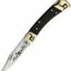 Buck 110 Deer - Ebony Wood (3.75" 420HC) YH370