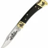 Buck 110 Kraken - Ebony Wood (3.75" 420HC) YH393