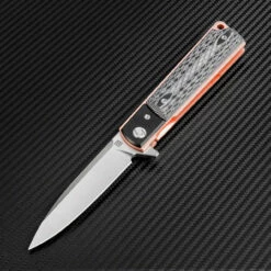 Artisan Classic ATZ1802GGDS, 3.94" S35VN Plain Blade, Rose G10 Handle