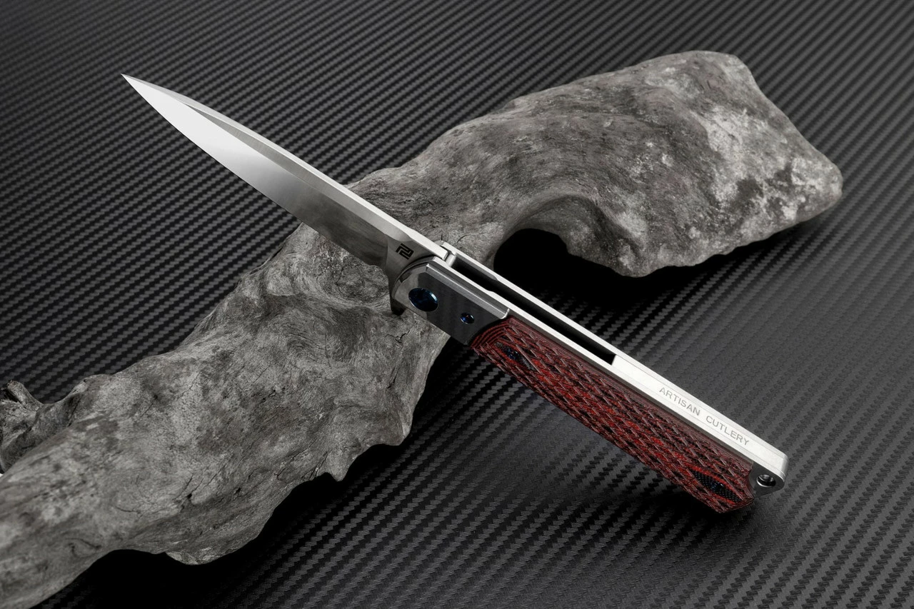 Artisan Classic ATZ1802GBNS, 3.94" S35VN Plain Blade, Brown G10 Handle 2 Artisan Classic ATZ1802GBNS, 3.94" S35VN Plain Blade, Brown G10 Handle - Image 2