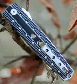 Artisan Virginia ATZ1807PBW, 3.94" D2 Plain Blade, Curved White/Black G-10 Handle 8 Artisan Virginia ATZ1807PBW, 3.94" D2 Plain Blade, Curved White/Black G-10 Handle -Knifeworks Sales Shop 1807pbw.3 19324.1566586004