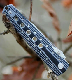 Artisan Virginia ATZ1807PBW, 3.94" D2 Plain Blade, Curved White/Black G-10 Handle 9 Artisan Virginia ATZ1807PBW, 3.94" D2 Plain Blade, Curved White/Black G-10 Handle -Knifeworks Sales Shop 1807pbw.4 56137.1566586005