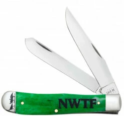 Case Trapper 18773 NWTF Smooth Bright Green Bone (6254 SS)