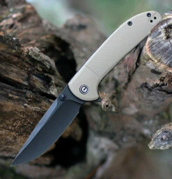 CIVIVI Badlands Vagabond-Tan FRN (3.25" BW 9Cr18MoV) C2019A