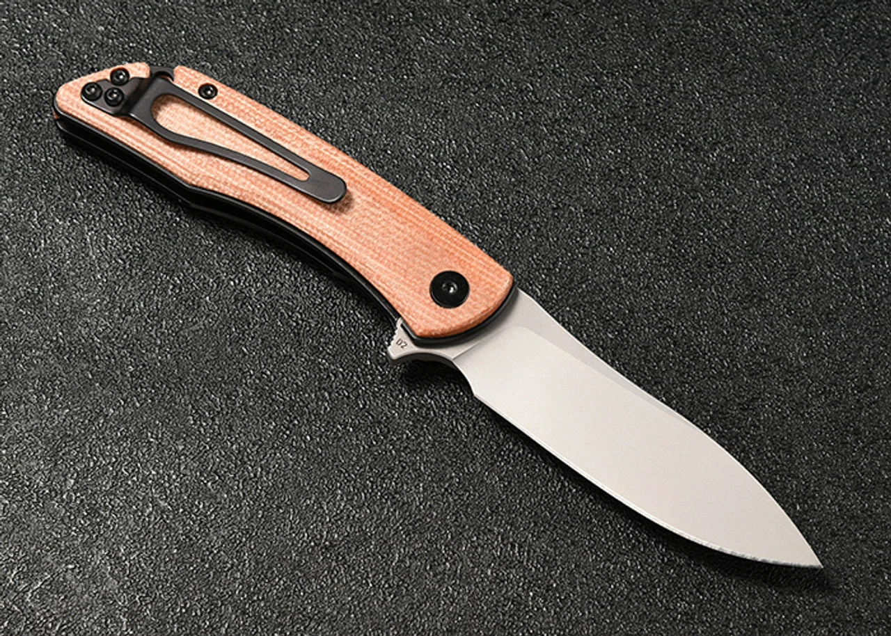 CMB Blaze Micarta (3.22" Sandblast D2) CMB06B 2 CMB Blaze Micarta (3.22" Sandblast D2) CMB06B - Image 2