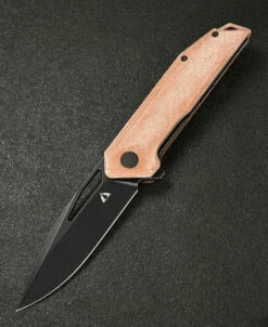 CMB Lurker Micarta (3.38" Black D2) CMB10A