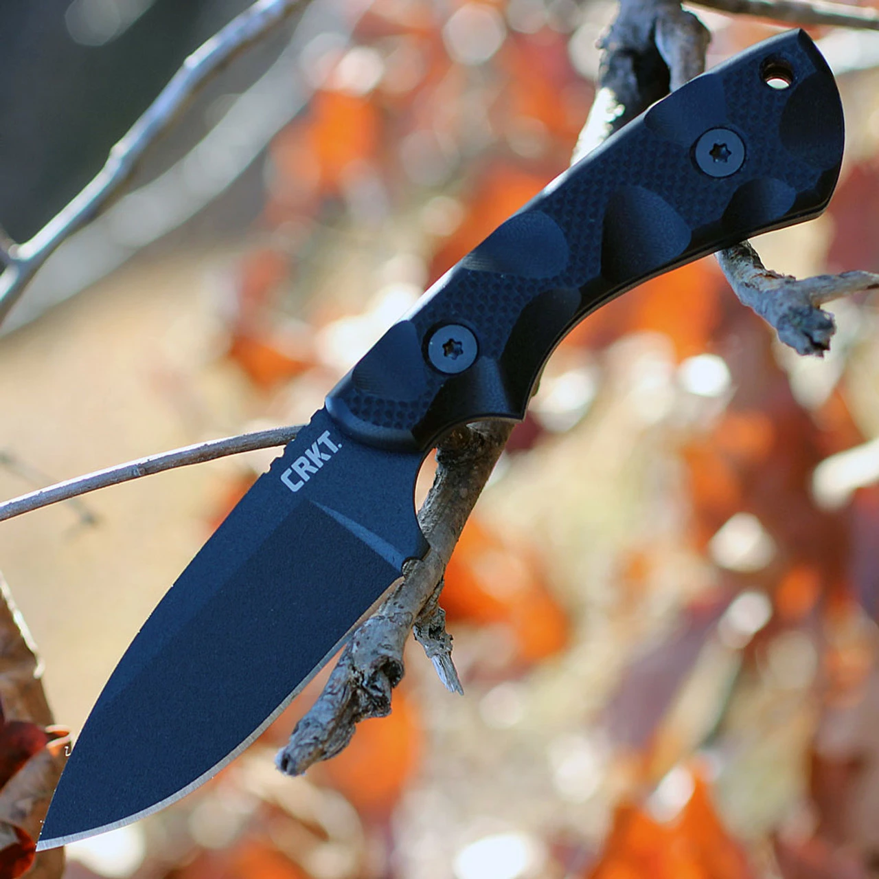 CRKT 2082 Siwi, 3.3" SK5 Plain Blade, Black Nylon Handle 1 CRKT 2082 Siwi, 3.3" SK5 Plain Blade, Black Nylon Handle