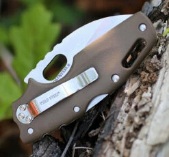 Cold Steel CS20LTF Tuff Lite Folding Knife 2.5" Plain Blade, Dark Earth Grivory Handles -Knifeworks Sales Shop 20ltf.2 41133.1667224076