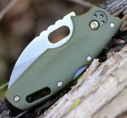 Cold Steel CS20LTG Tuff Lite, 2.5" AUS 8A SS Plain Blade, OD Green Grivory Handle -Knifeworks Sales Shop 20ltg.3 78345.1666381889