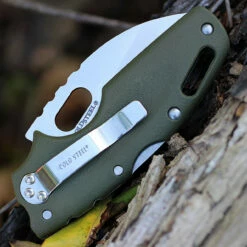 Cold Steel CS20LTG Tuff Lite, 2.5" AUS 8A SS Plain Blade, OD Green Grivory Handle -Knifeworks Sales Shop 20ltg.4 44519.1666381889