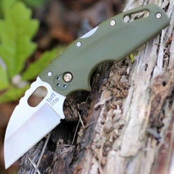 Cold Steel CS20LTG Tuff Lite, 2.5" AUS 8A SS Plain Blade, OD Green Grivory Handle -Knifeworks Sales Shop 20ltg 69397.1666381889