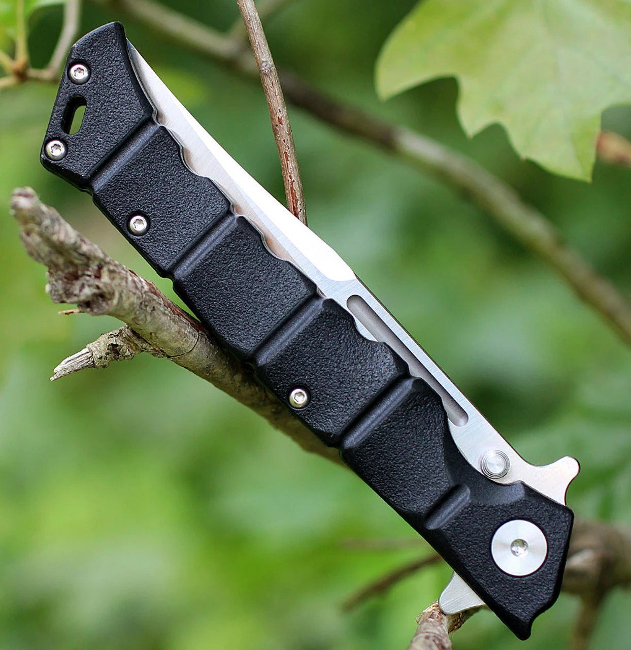 Cold Steel Medium Luzon Black GFN(4" 8Cr13MoV Satin) 20NQL 3 Cold Steel Medium Luzon Black GFN(4" 8Cr13MoV Satin) 20NQL - Image 3