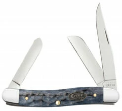 Case Medium Stockman 23112 Gray Bone Standard Jigged Handle (6318 SS)