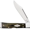 Case Mini CopperLock 23475- Smooth Black/Green Micarta (101749L SS)