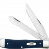Case Trapper 23610 Smooth Navy Blue Synthetic Handle (4254 SS)