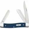 Case Medium Stockman 23612 Smooth Navy Blue Synthetic Handle (43118 SS)