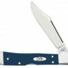 Case Mini Copperlock 23616 Smooth Navy Blue Synthetic Handle (41749L SS)