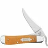 Case Russlock 23692 - Natural Canvas Micarta (101953L SS)