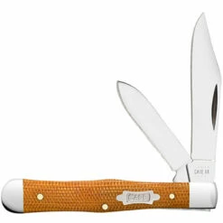 Case Smooth Small Swell Center Jack 23694 - Natural Canvas Micarta (10225 1/2 SS)