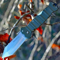 Cold Steel 23HVG Immortal, 4" S35VN Plain Blade, OD Green G-10 Handle