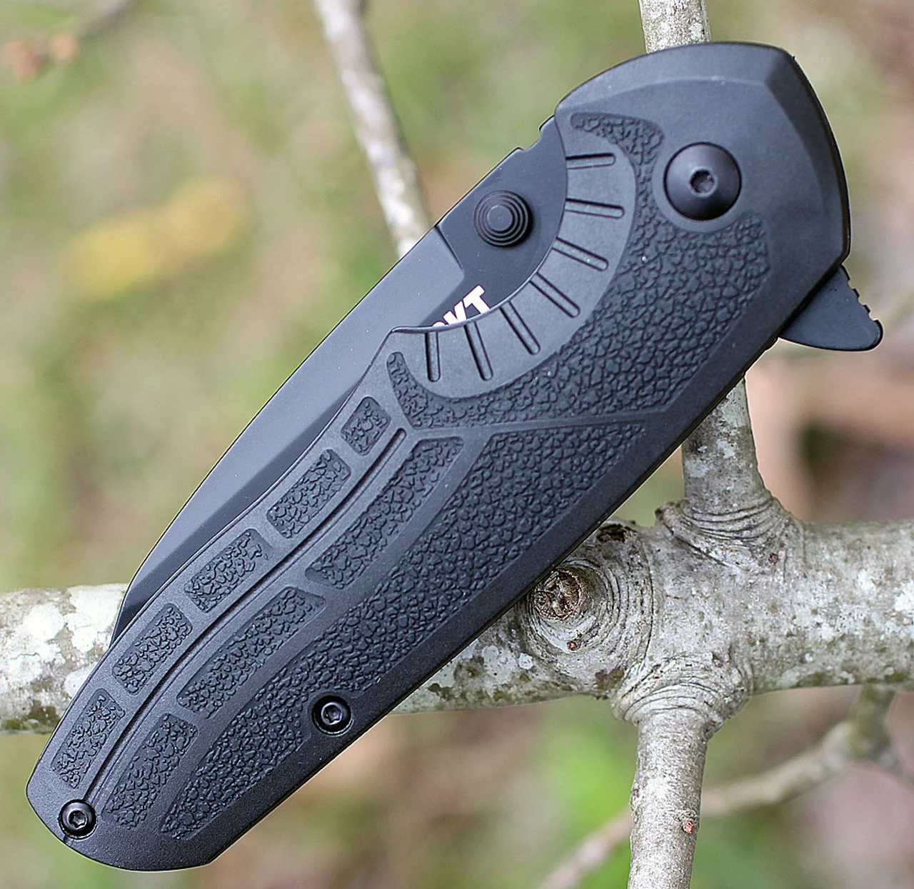 CRKT 2620 Copacetic, 3.05" 8Cr13MoV Plain Blade, Black GFN Handle 4 CRKT 2620 Copacetic, 3.05" 8Cr13MoV Plain Blade, Black GFN Handle - Image 4