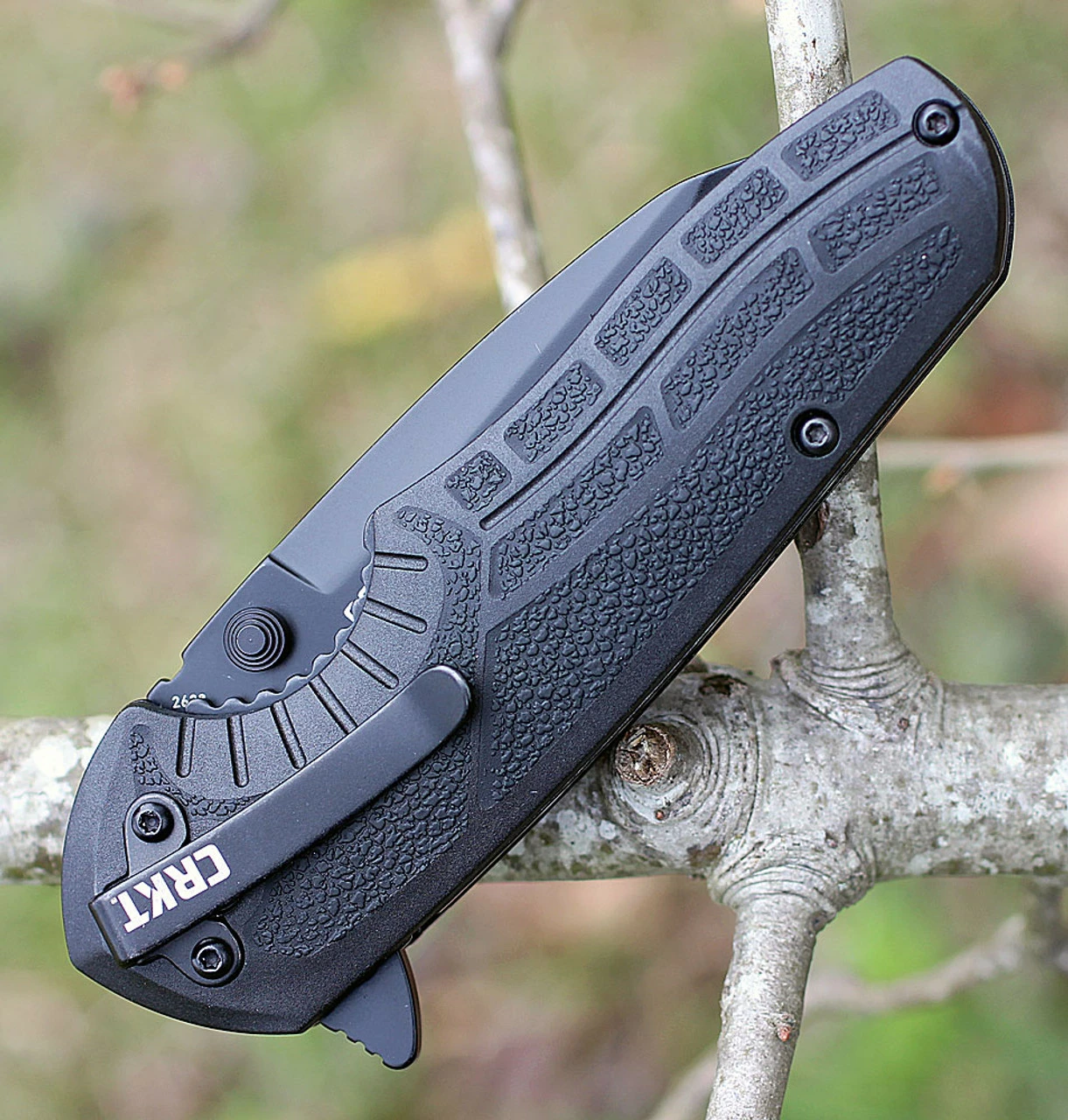 CRKT 2620 Copacetic, 3.05" 8Cr13MoV Plain Blade, Black GFN Handle 3 CRKT 2620 Copacetic, 3.05" 8Cr13MoV Plain Blade, Black GFN Handle - Image 3