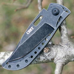 CRKT 2784 Desta, 2.57" 8Cr13MoV SS, Plain Blade, SS Handle -Knifeworks Sales Shop 2784.4 87970.1566585904