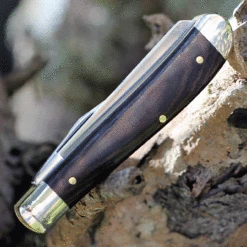 Case Mini Trapper 27852 Black & Red Micarta Handle (10207 SS) -Knifeworks Sales Shop 27852.2 38579.1628697353