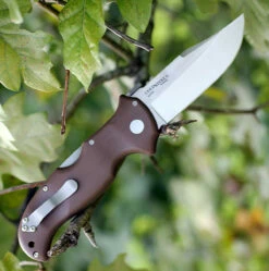 Cold Steel Bush Ranger 31A, 3.5" S35VN Satin Blade, Brown G-10 Handle -Knifeworks Sales Shop 31a.2 14722.1666885728