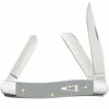 Case Medium Stockman 32591 Gray Synthetic Bone Handle (4318 SS)