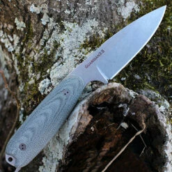 Bradford Guardian 3.5 - 3D Black Micarta (3.5" N690 Sabre SW) 3.5S-101 -Knifeworks Sales Shop 35S101N690 76668.1644521778